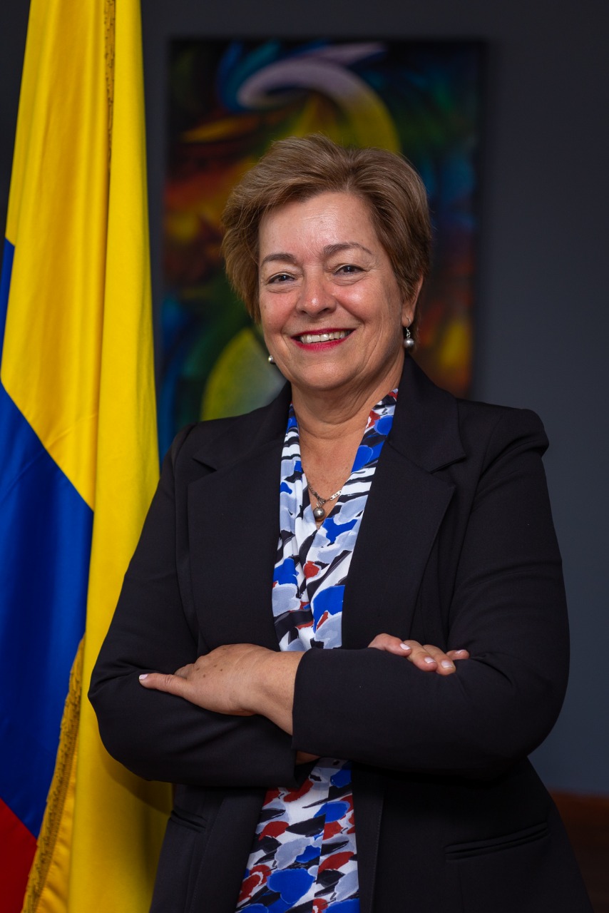 Foto:Gloria Inés Ramírez Ríos  En el día de su posesión como Ministra del Trabajo.